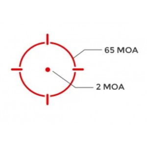 Коллиматорный прицел Holosun AEMS красная марка арт.: AEMS 211301